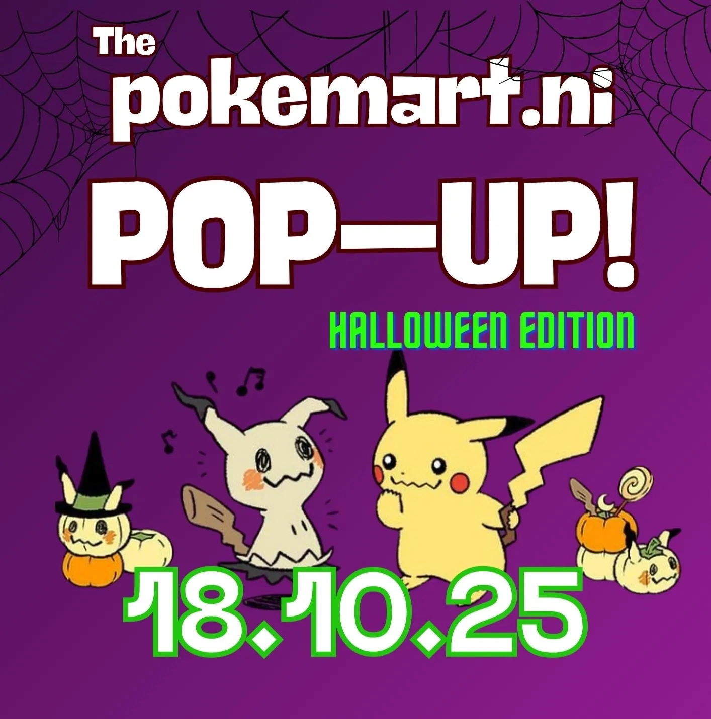 Pokemart.ni Pop-Up - Halloween